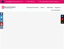 Tablet Screenshot of discoveryhousemontessori.com